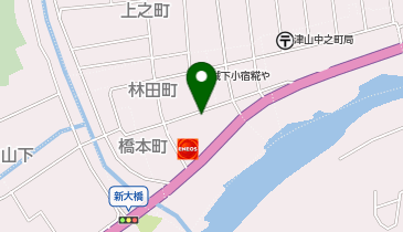 (株)セキサン 津山オートガス給油所の地図画像