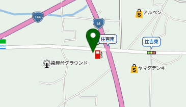 (株)北澤商会 オートガススタンドの地図画像