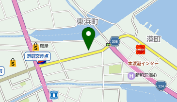 本渡液化ガス(株) オートガススタンドの地図画像