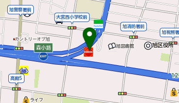 伊丹産業(株) セルフ中宮エコ・ステーションの地図画像