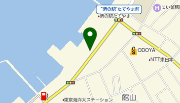 館山造船(株) 館山オートガススタンドの地図画像