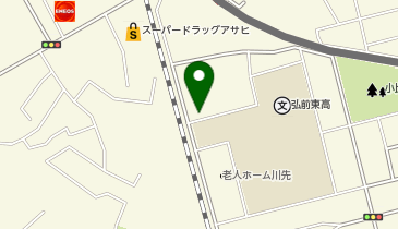 (株)弘善商会 オートガスステーションの地図画像