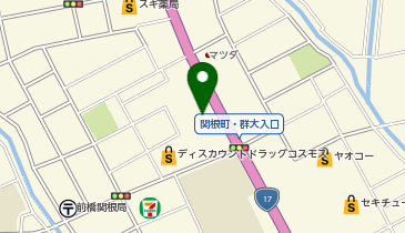 (株)JOMOプロ関東前橋支店の地図画像