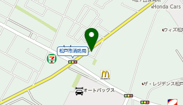 (株)サカエオートコムズ松戸営業所の地図画像