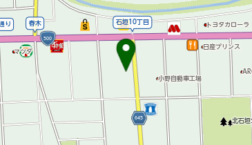 山口産業(株) 別府エルピーガススタンドの地図画像