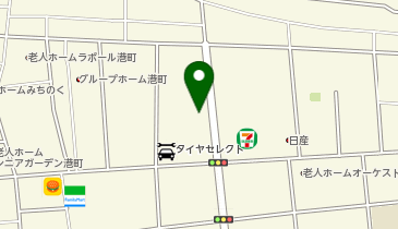 青ガス興業(株) 青ガスLPスタンドの地図画像