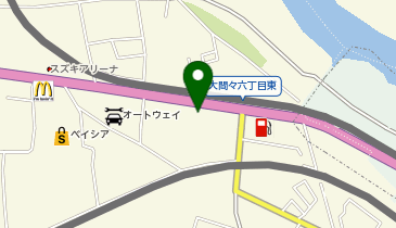 (株)スナガ 大間々オートガススタンドの地図画像