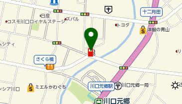 (株)外塚商店 川口カーガスステーションの地図画像