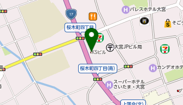 (株)ガスワン埼玉 大宮LPガススタンドの地図画像