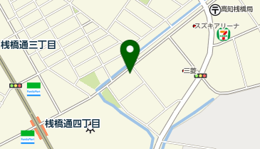 土佐ガス(株) 北萩町オートガススタンドの地図画像