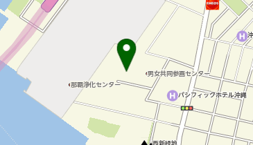 沖縄乗用自動車事業(協) 西新町オートガススタンドの地図画像