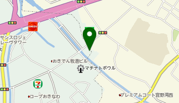 エッカ石油(株) マチナトオートガススタンドの地図画像