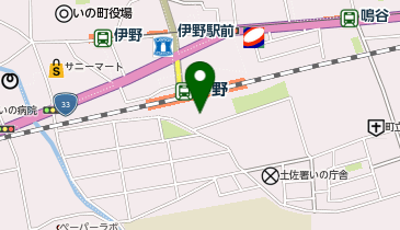 横井石販(株) 高知基地の地図画像