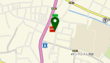永山商事(株) 高原オートガススタンドの地図画像