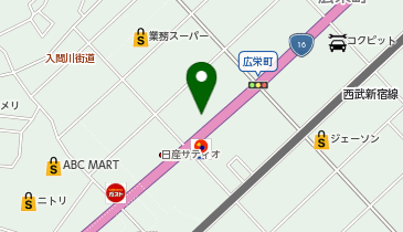 (株)ガスワン埼玉 川越LPガススタンドの地図画像