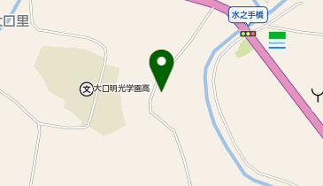 大口ガス(株)の地図画像