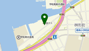 四国ガス燃料(株) 宇和島営業所の地図画像