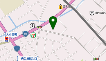 (株)コーアオートガス 川内スタンドの地図画像
