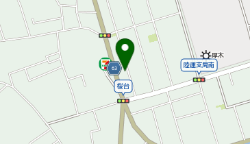 コインランドリーデポ愛川町中津店の地図画像