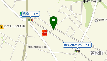 コインランドリーデポ東松山若松町店の地図画像
