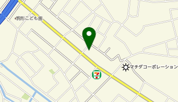 コインランドリーデポ前橋駒形店の地図画像