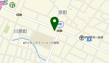 コインランドリーデポ四日市川原町店の地図画像
