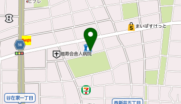 コインランドリーデポ足立西新井店の地図画像