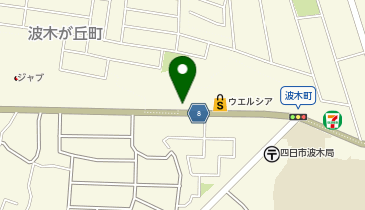 コインランドリーデポ四日市波木店の地図画像