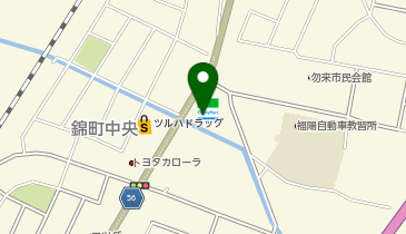 コインランドリーデポいわき錦町店の地図画像