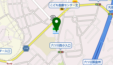 コインランドリーデポ横浜六ツ川店の地図画像