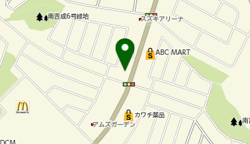 コインランドリーデポ仙台南吉成店の地図画像