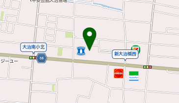 コインランドリーデポ大治町店の地図画像