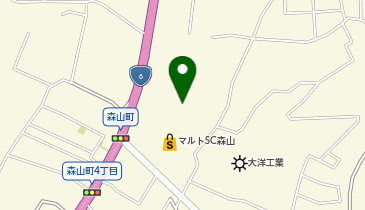 バブルバスケット日立森山店の地図画像