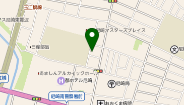 バブルバスケット尼崎西長洲店の地図画像