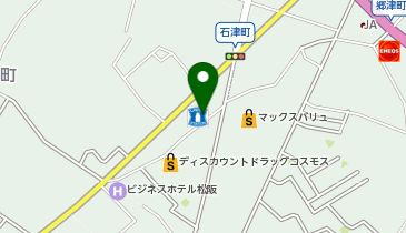 バブルバスケット松阪石津町店の地図画像