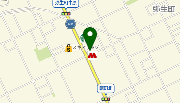 コインランドリーデポ豊橋曙町店の地図画像