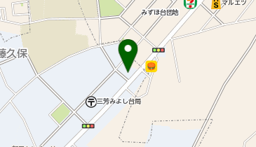 コインランドリーデポ三芳町みよし台店の地図画像