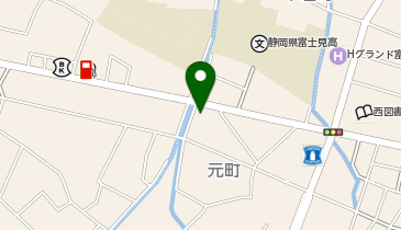 コインランドリーデポ富士元町店の地図画像