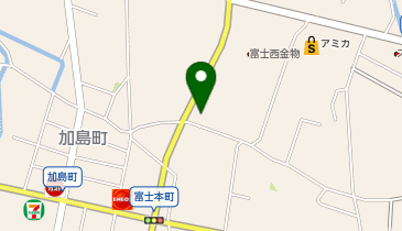 コインランドリーデポ富士本市場店の地図画像