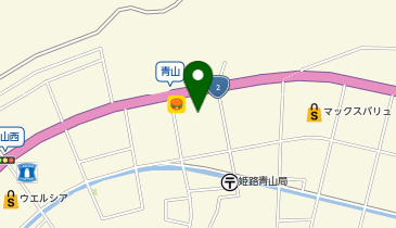 コインランドリーデポ姫路青山西店の地図画像