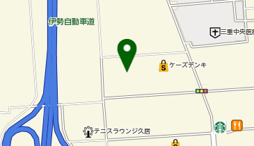 コインランドリーデポ久居インターガーデン店の地図画像