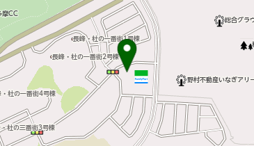 コインランドリーデポ稲城長峰店の地図画像