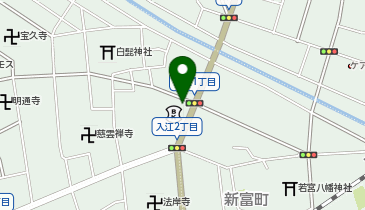 コインランドリーデポ清水入江店の地図画像