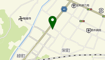 コインランドリーデポ足利緑町店の地図画像