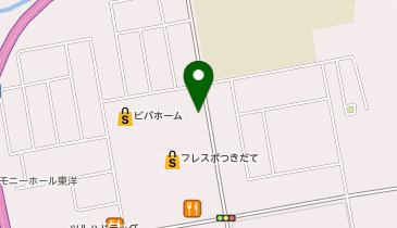 コインランドリーデポフレスポ築館店の地図画像