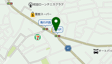 コインランドリーデポ滝の沢店の地図画像