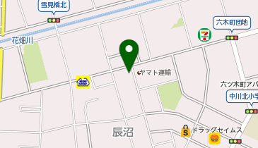 コインランドリーデポ足立辰沼店の地図画像