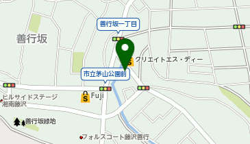 コインランドリーデポ藤沢善行店の地図画像