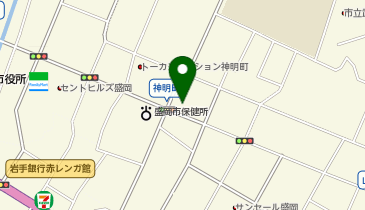 株式会社東北映像の地図画像