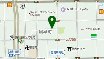 株式会社椰子屋の地図画像